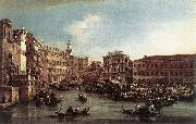 The Rialto Bridge with the Palazzo dei Camerlenghi dg